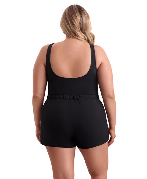 Shapesolver Sport Highneck Runaround Chlorine Resistant One-piece Swimsuit