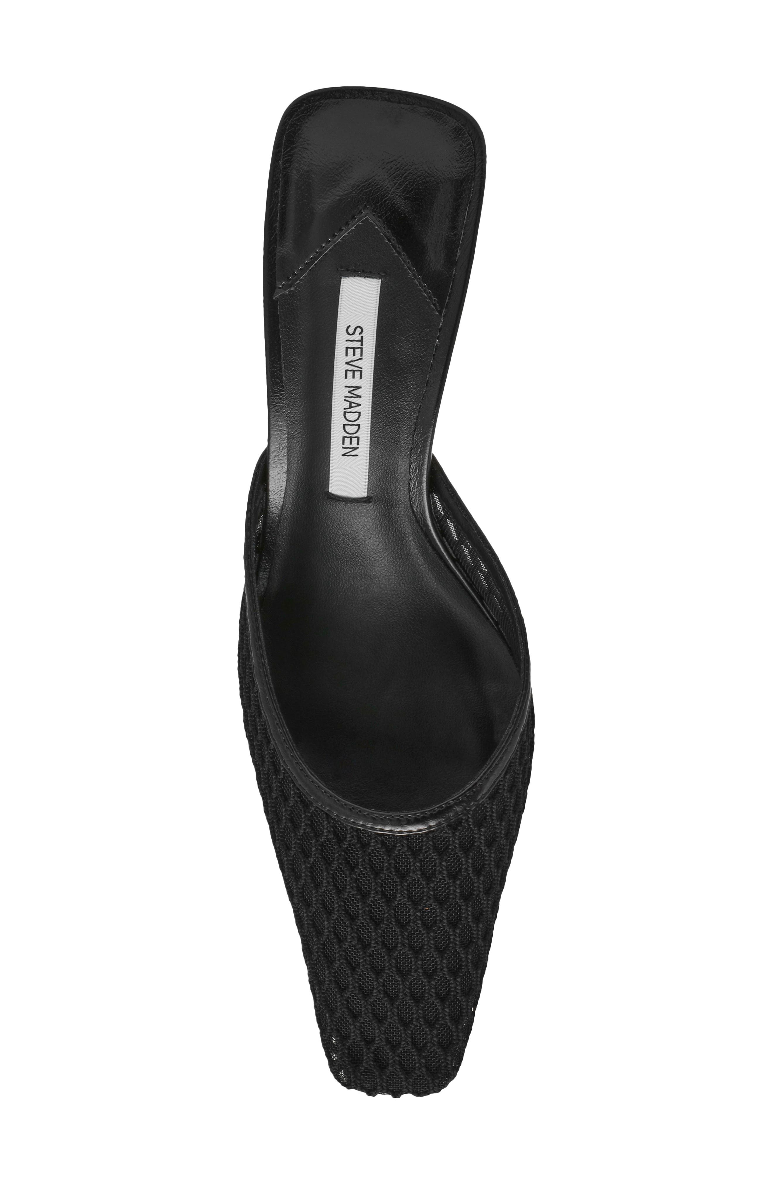 Steve Madden Alyse Mule, Alternate, color, Black Open Mesh