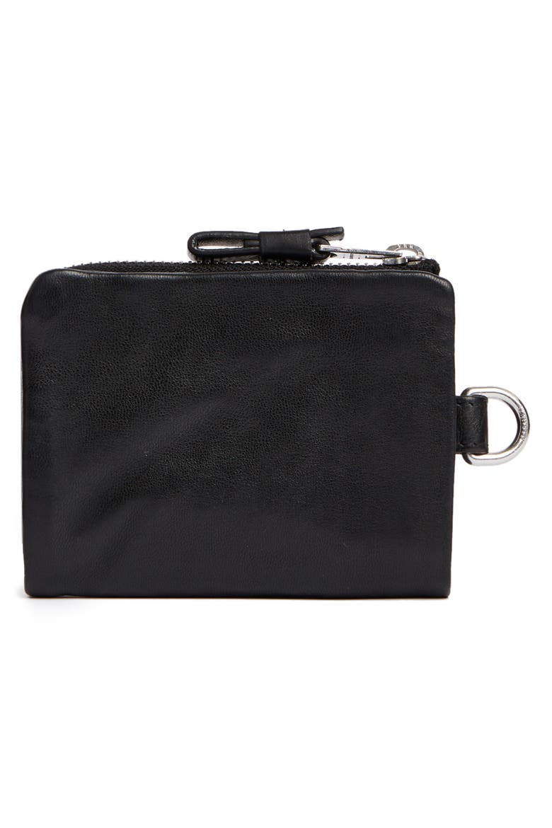 Junction Leather Wallet, Alternate, color, BLACK