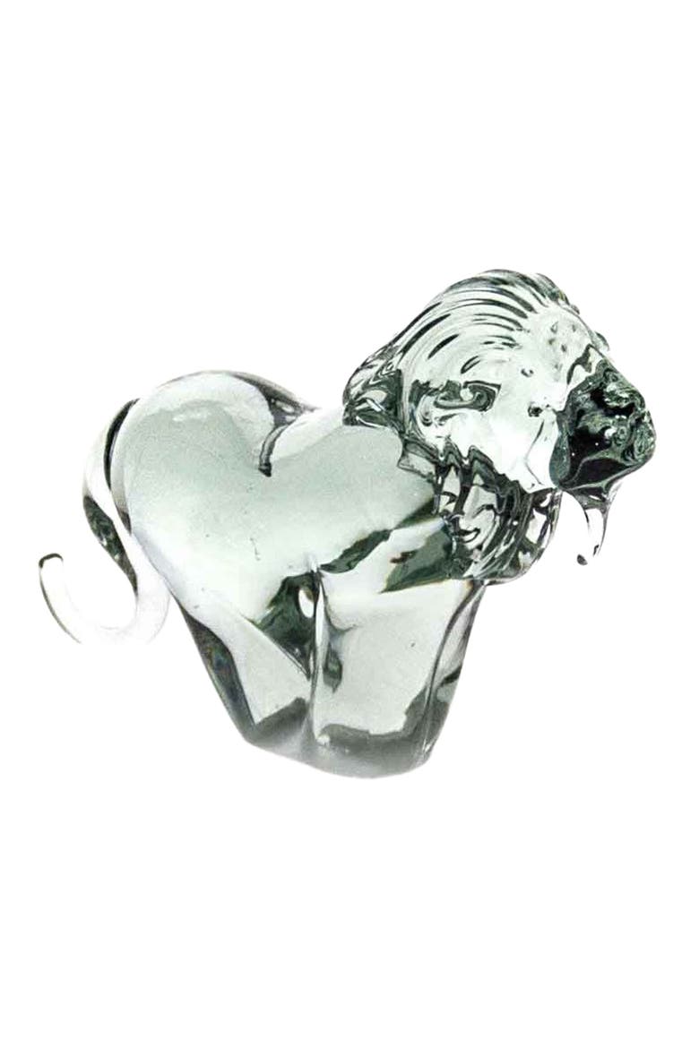 Recycled Glass Lion, Alternate, color, None