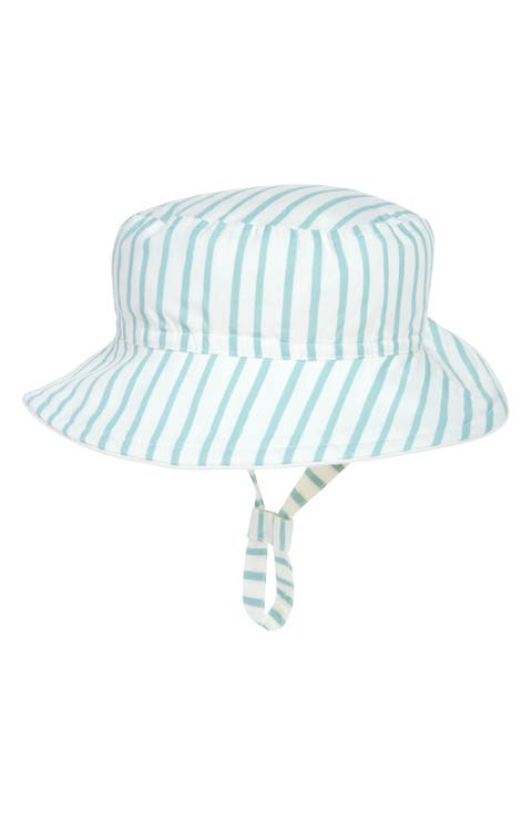 Kids' Stripe Organic Cotton Bucket Hat (Baby & Toddler)