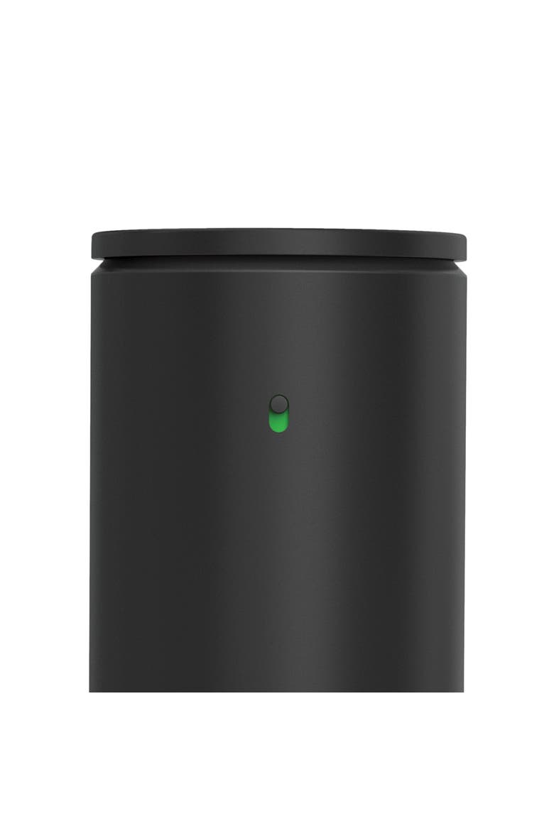 14 oz. liquid sensor pump with caddy, Alternate, color, Matte Black