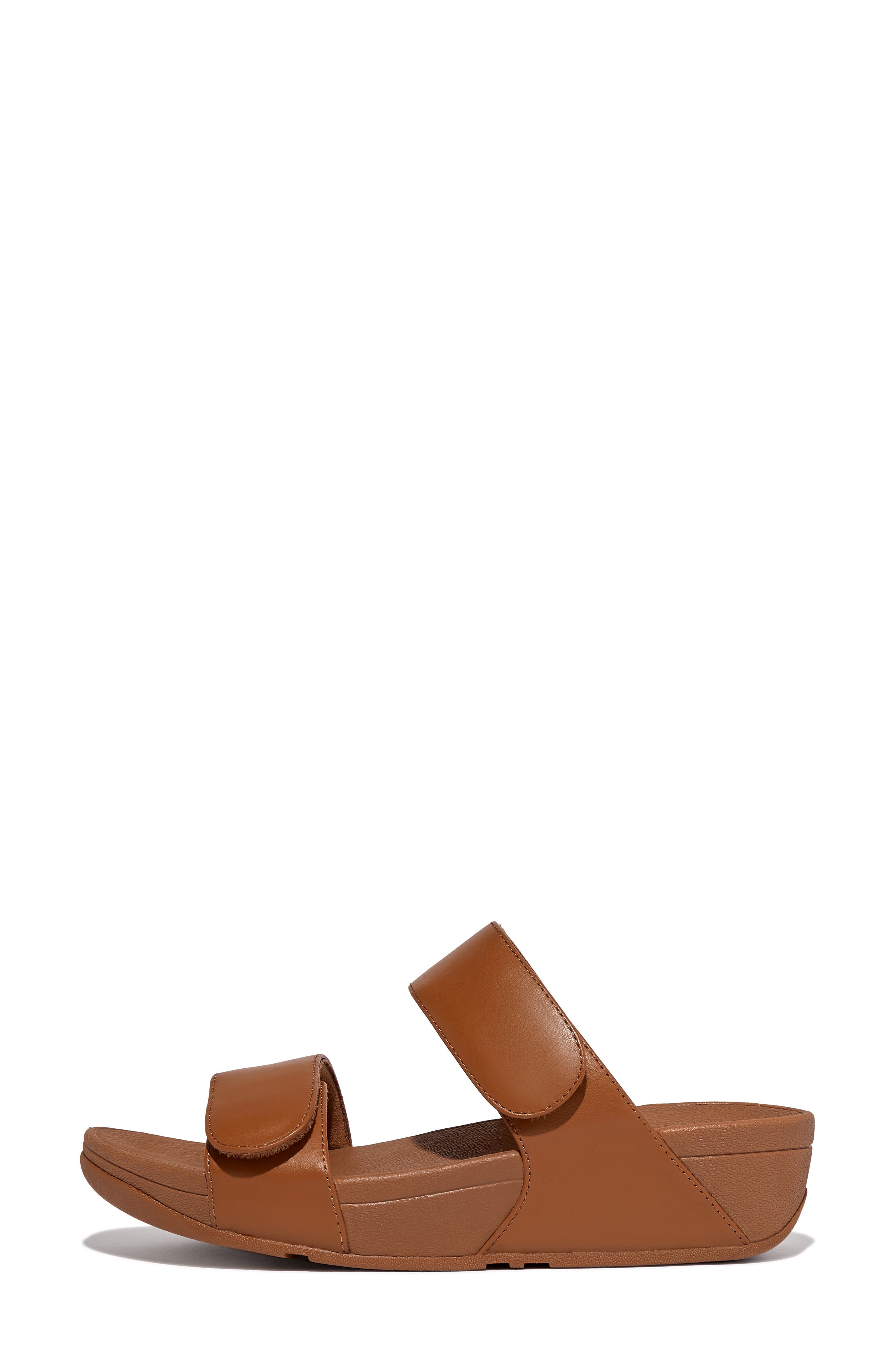 FitFlop Lulu Slide Sandal, Alternate, color, Light Tan