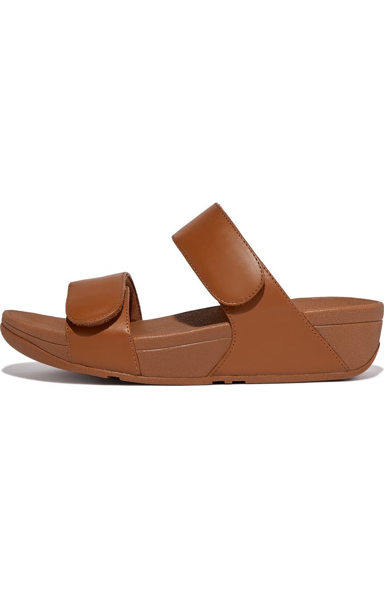 FitFlop Lulu Slide Sandal, Alternate, color, Light Tan