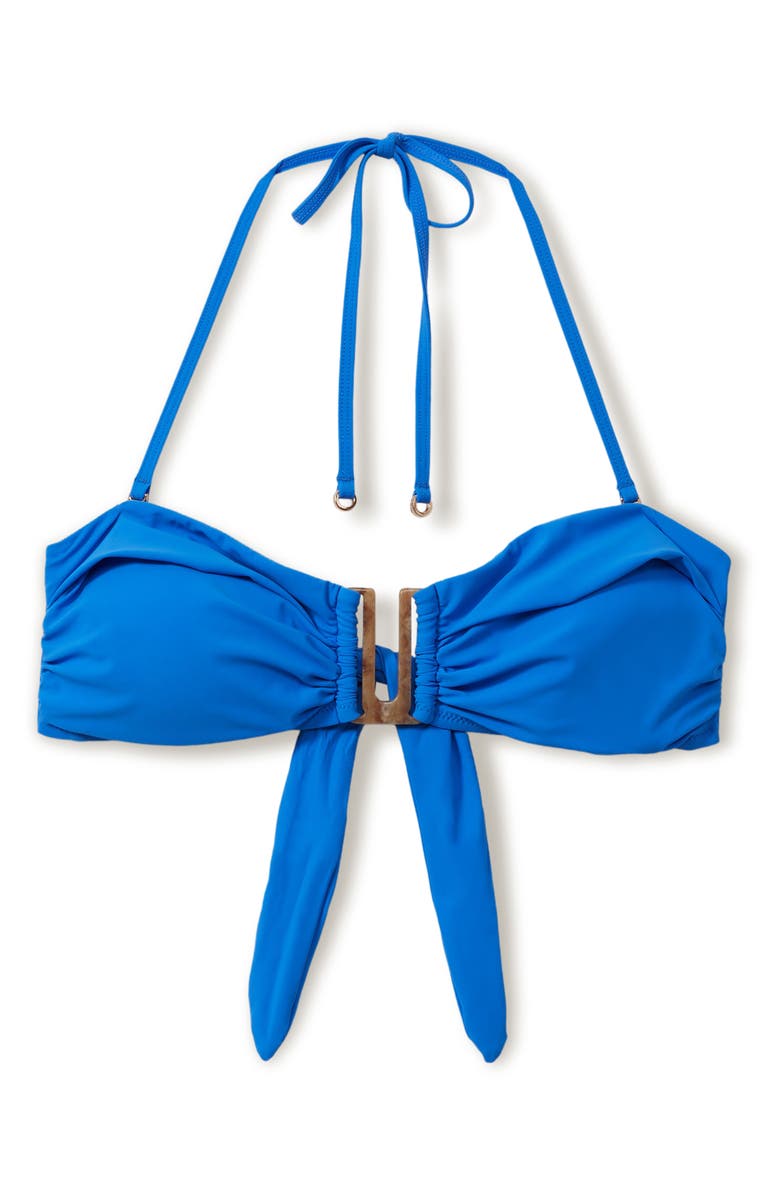 Reiss Carina U-Bar Bandeau Bikini Top, Alternate, color,