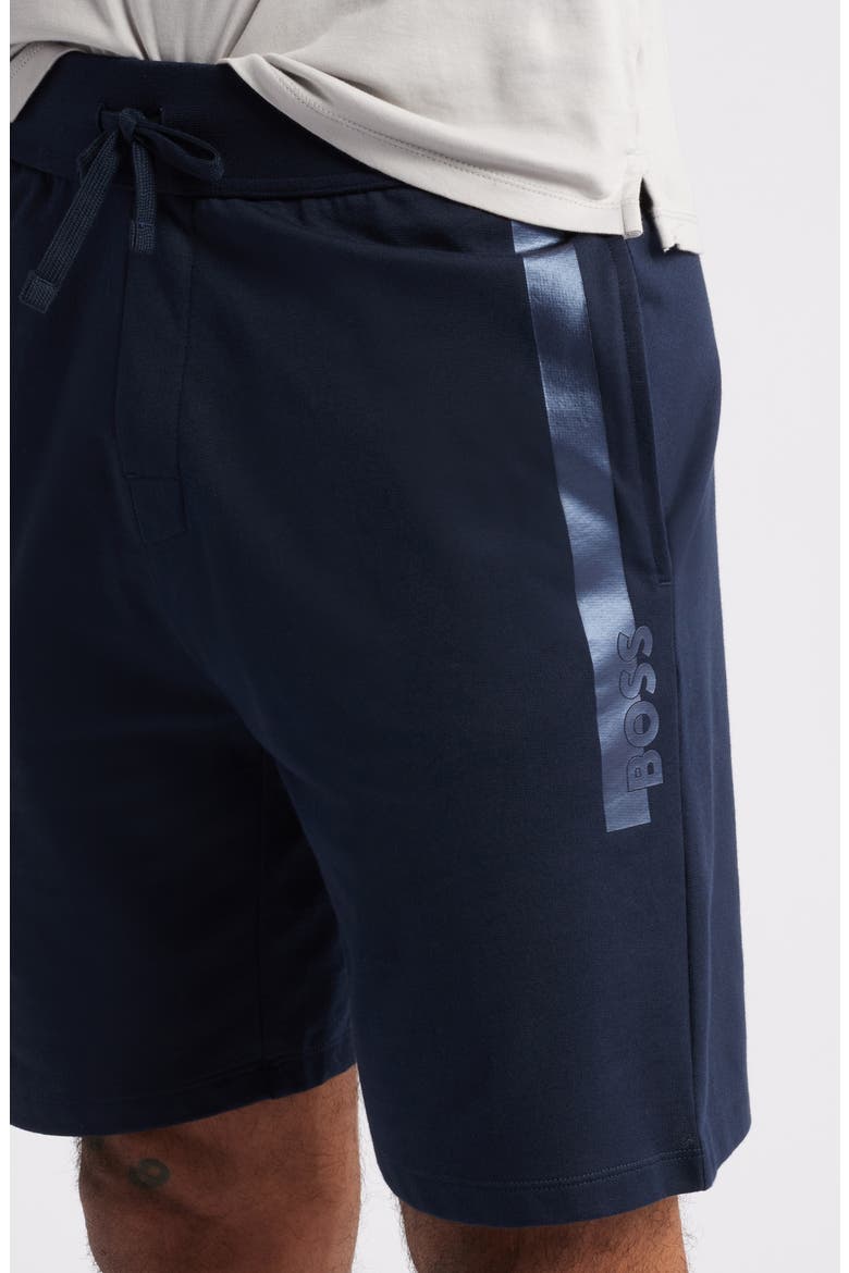 Authentic Cotton Lounge Shorts, Alternate, color, DARK BLUE