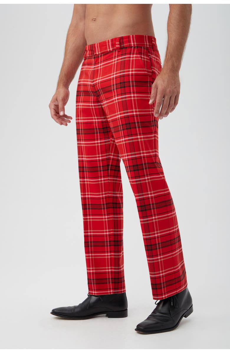 MR TURK Dirk Plaid Trouser, Alternate, color, Multi