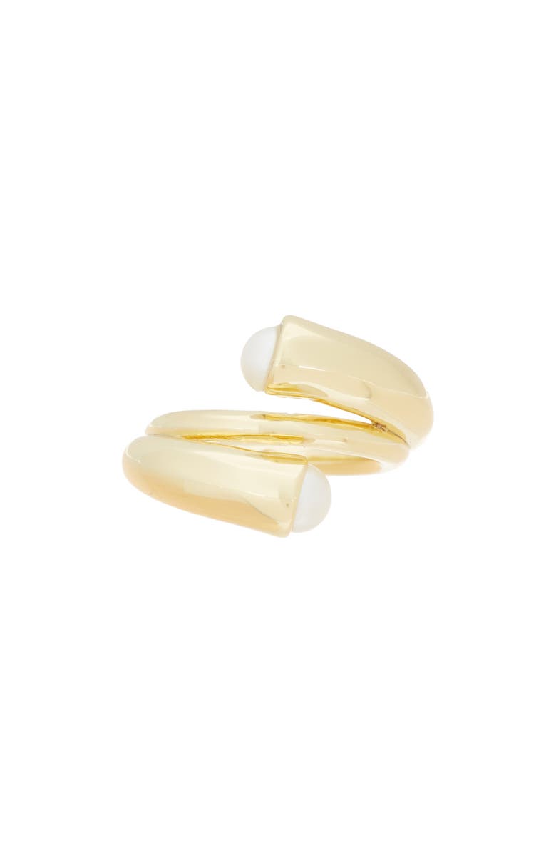 Covet Imitation Pearl Wrap Ring, Main, color,