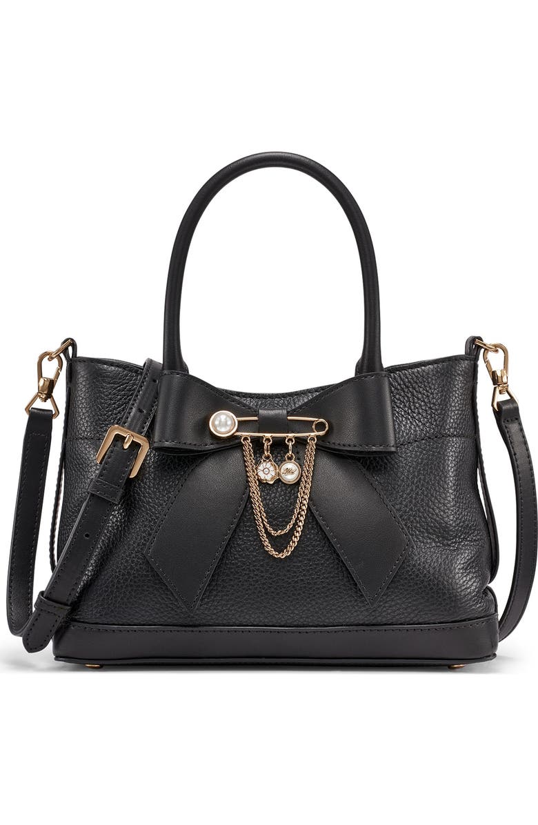 KARL LAGERFELD PARIS Gisele Crossbody, Main, color, Black