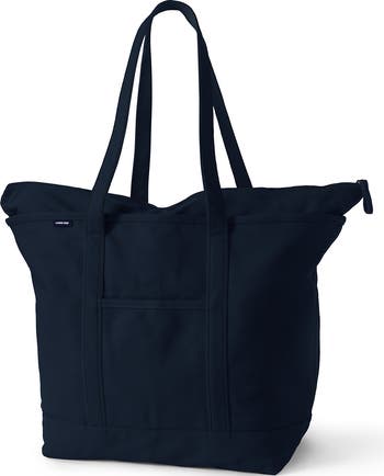 80s LANDS' END ランズエンド トート ロングハンドル ネイビー Lands' End Zip Top Long Handle Canvas Tote Bag | Nordstrom