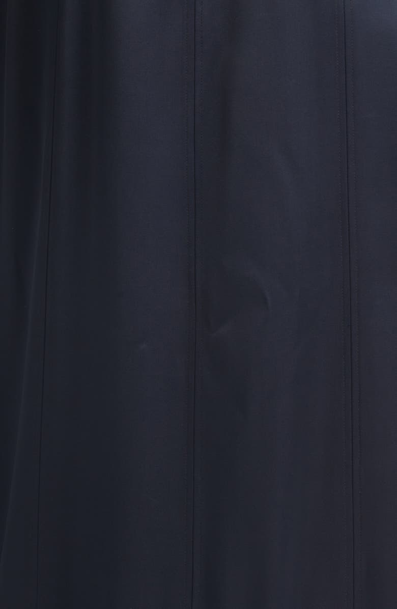 Jil Sander Layered Ruffle Hem Maxi Dress, Alternate, color, Black