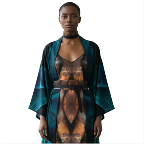 Reflection's Silk Robe