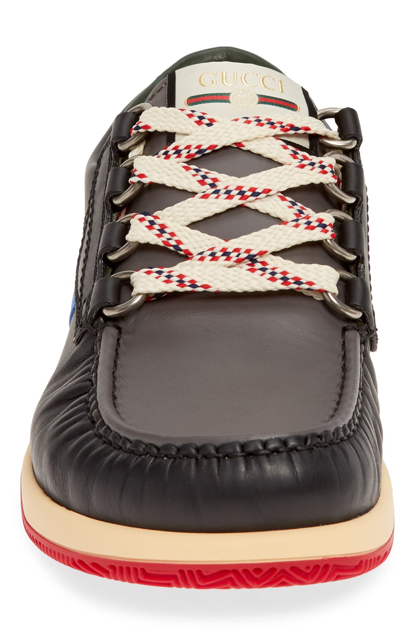 Gucci Boat Shoe, Alternate, color, 