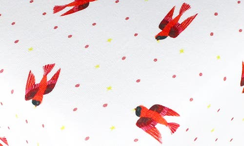 L'OVEDBABY L'OVEDBABY X THE VERY HUNGRY CATERPILLAR PRINT FITTED ORGANIC COTTON CRIB SHEET