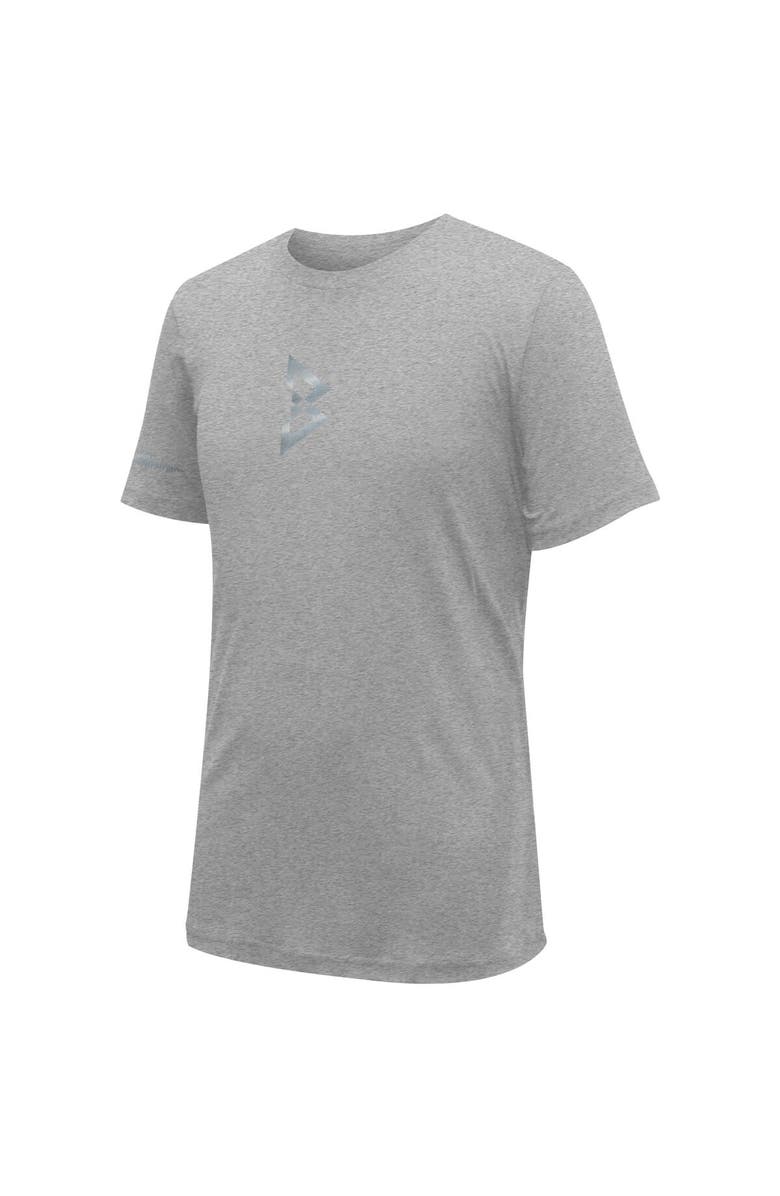 Soleworks Unisex  Heather Gray Beast Mode Signature Tri-Blend T-Shirt, Alternate, color, 