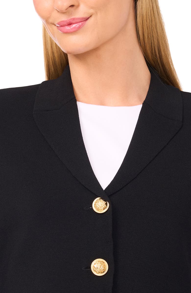 Halogen<sup>®</sup> Knit Blazer, Alternate, color, Black