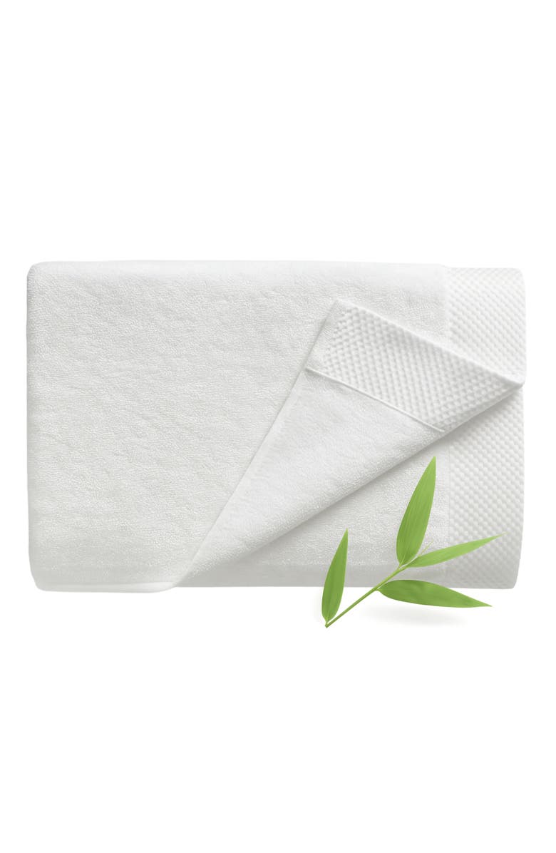 BedVoyage Luxury Viscose Odor & Mildew Resistant Towel Collection, Bath Towel 1pc, Main, color, White