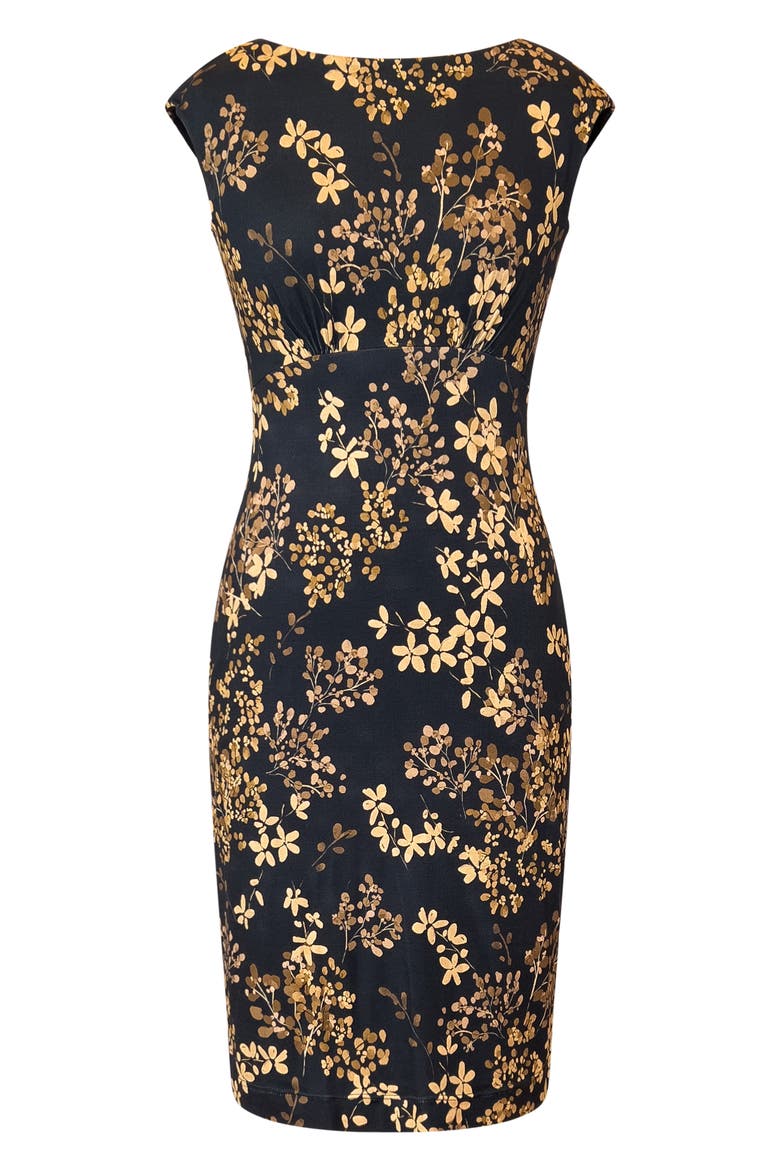 Pippa Dress Petite, Alternate, color, Golden Blossom