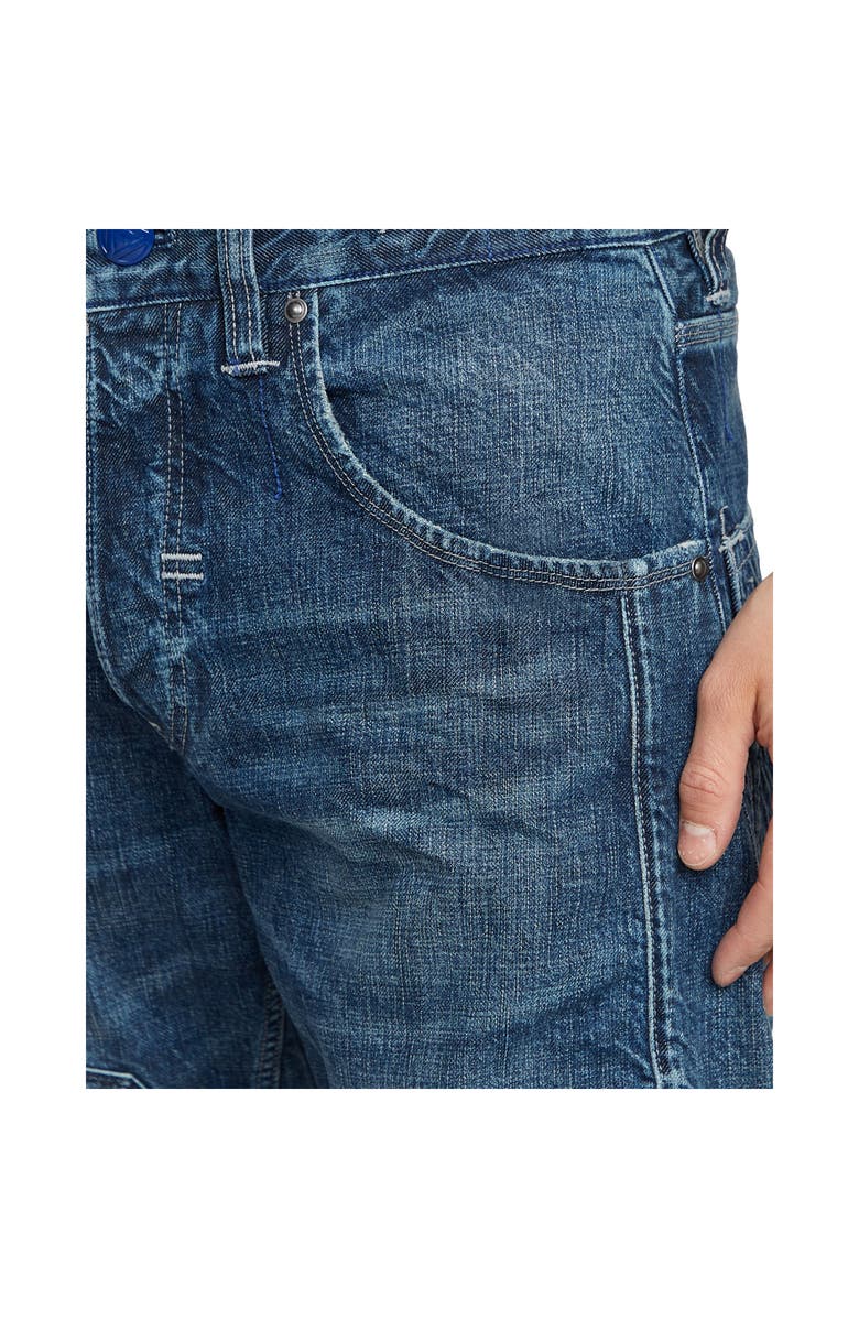 G-STAR Origins Bend 3D Loose Fit Jeans, Alternate, color, Worn In Blue Creek