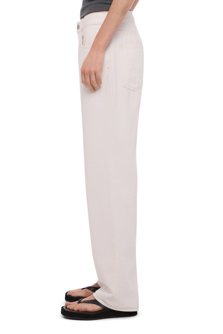 Organic Cotton Jeans, Alternate, color, MATTE WHITE