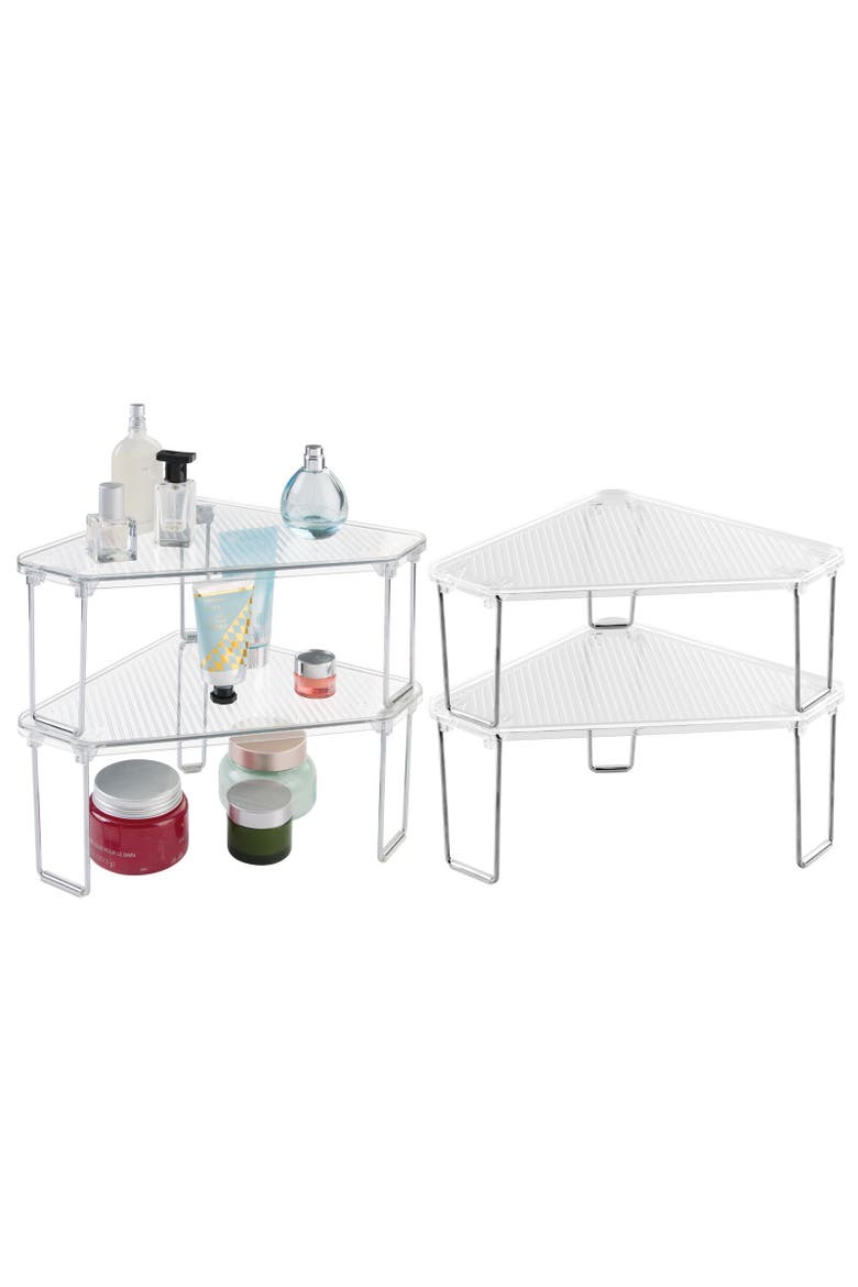 Plastic/Steel Corner Stackable Rack, Bathroom, 4 Pack | Nordstrom