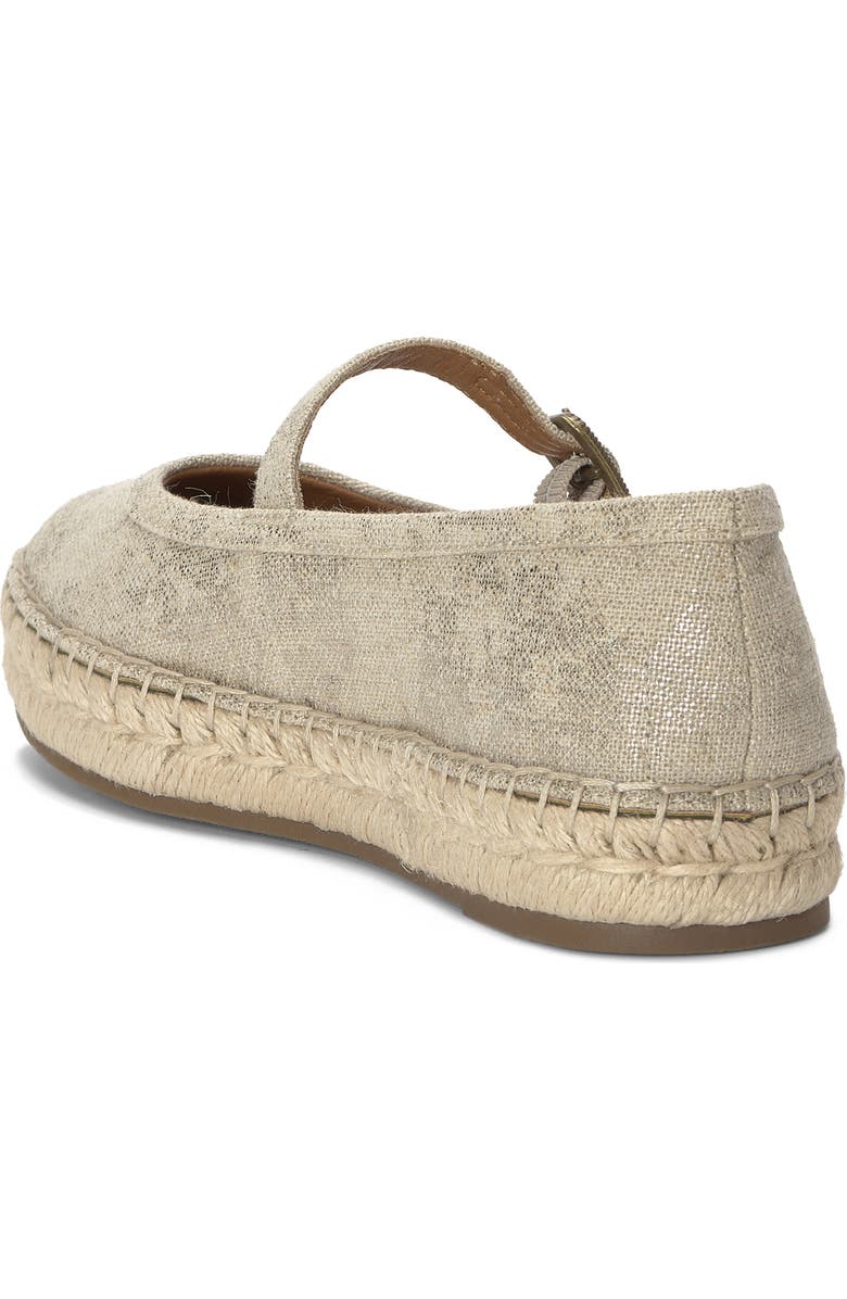 Lucky Brand Orlyna Espadrille Mary Jane Flat, Alternate, color, Natural/ Platino Mix