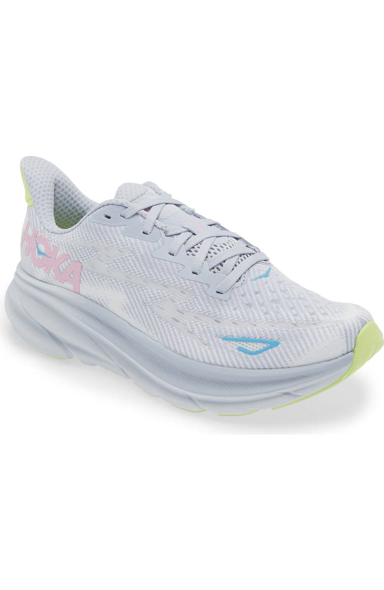 HOKA Clifton 9 Running Shoe, Main, color, Gull / Sea Ice