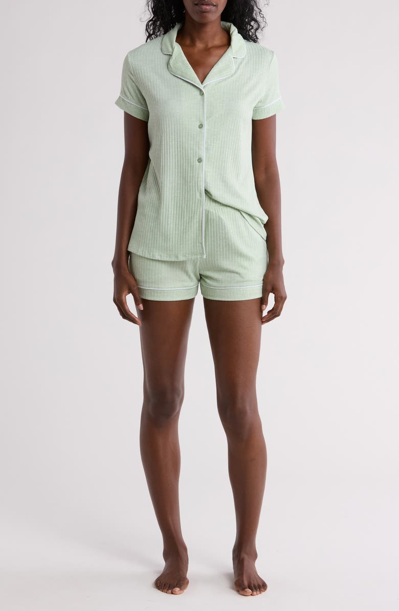JACLYN Wide Rib Short Pajamas, Main, color,