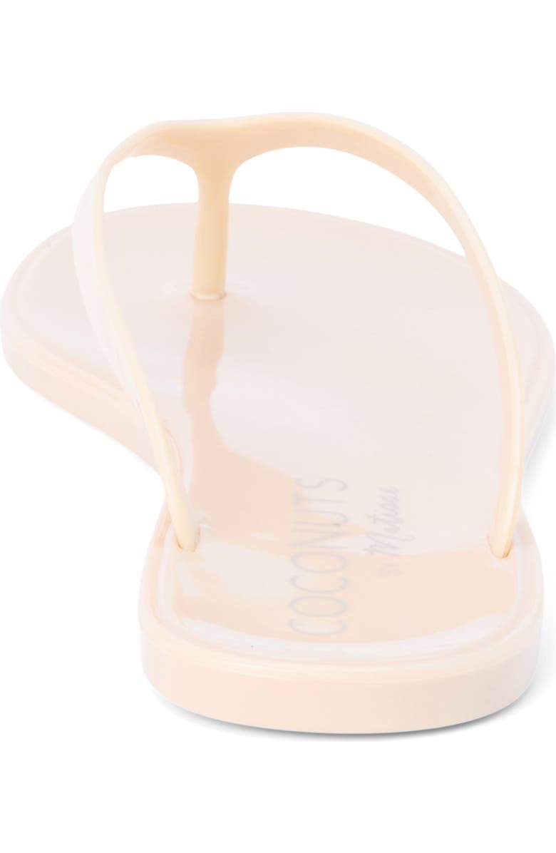 Coconuts by Matisse Olsen Flip Flop, Alternate, color, Beige