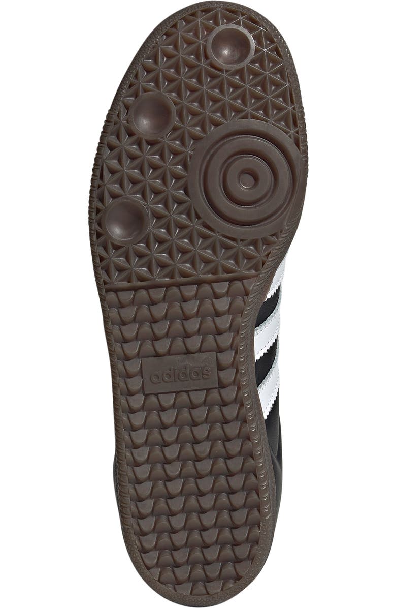 adidas x Jeremy Scott Samba OG Sneaker, Alternate, color, Black/ White/ Gum