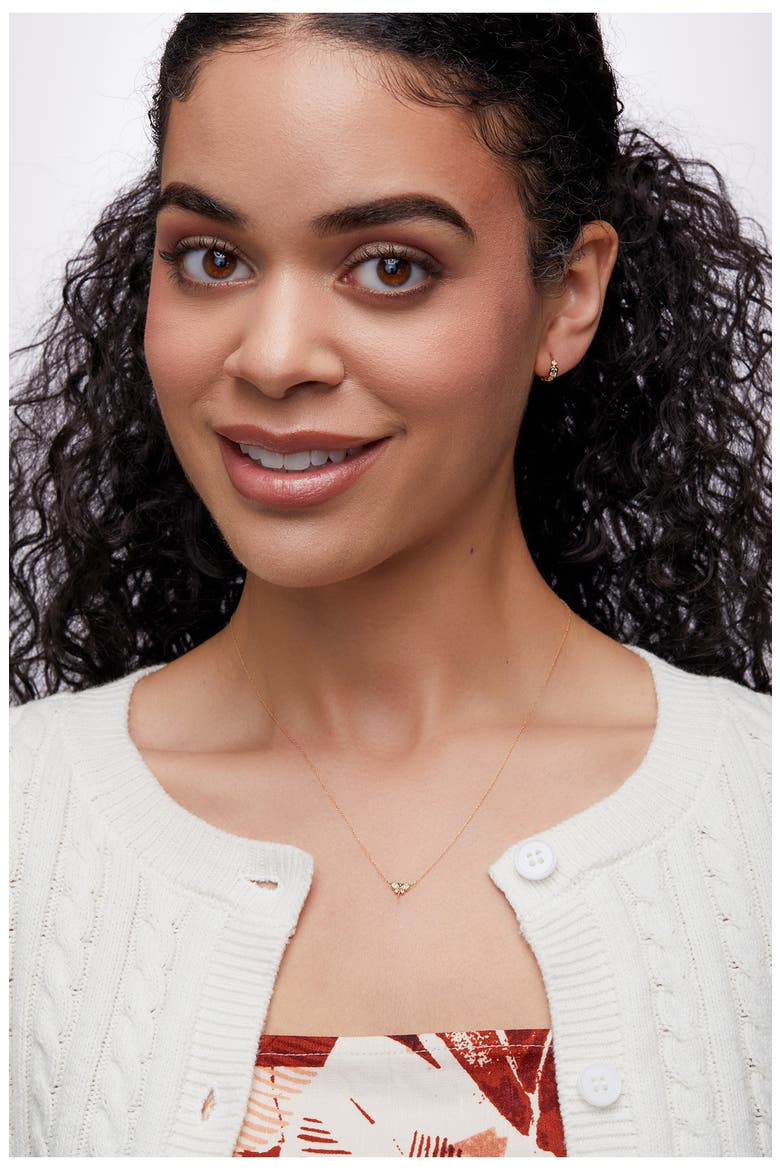 Liora Diamond Pendant Necklace (Nordstrom Exclusive), Alternate, color, 18KW 5RD0.07