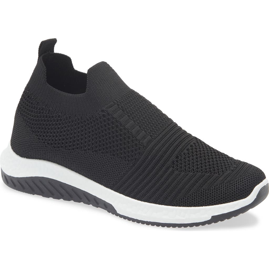 Danskin Flex Knit Sneaker In Black
