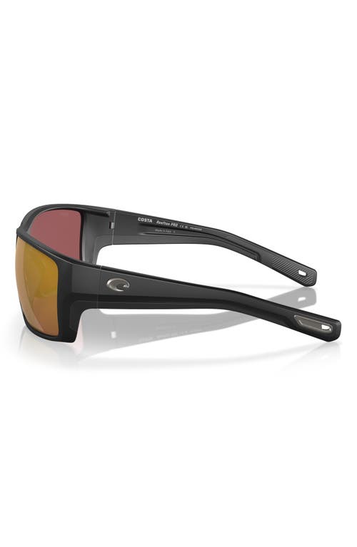 Costa Del Mar 63mm Mirrored Polarized Oversize Square Sunglasses