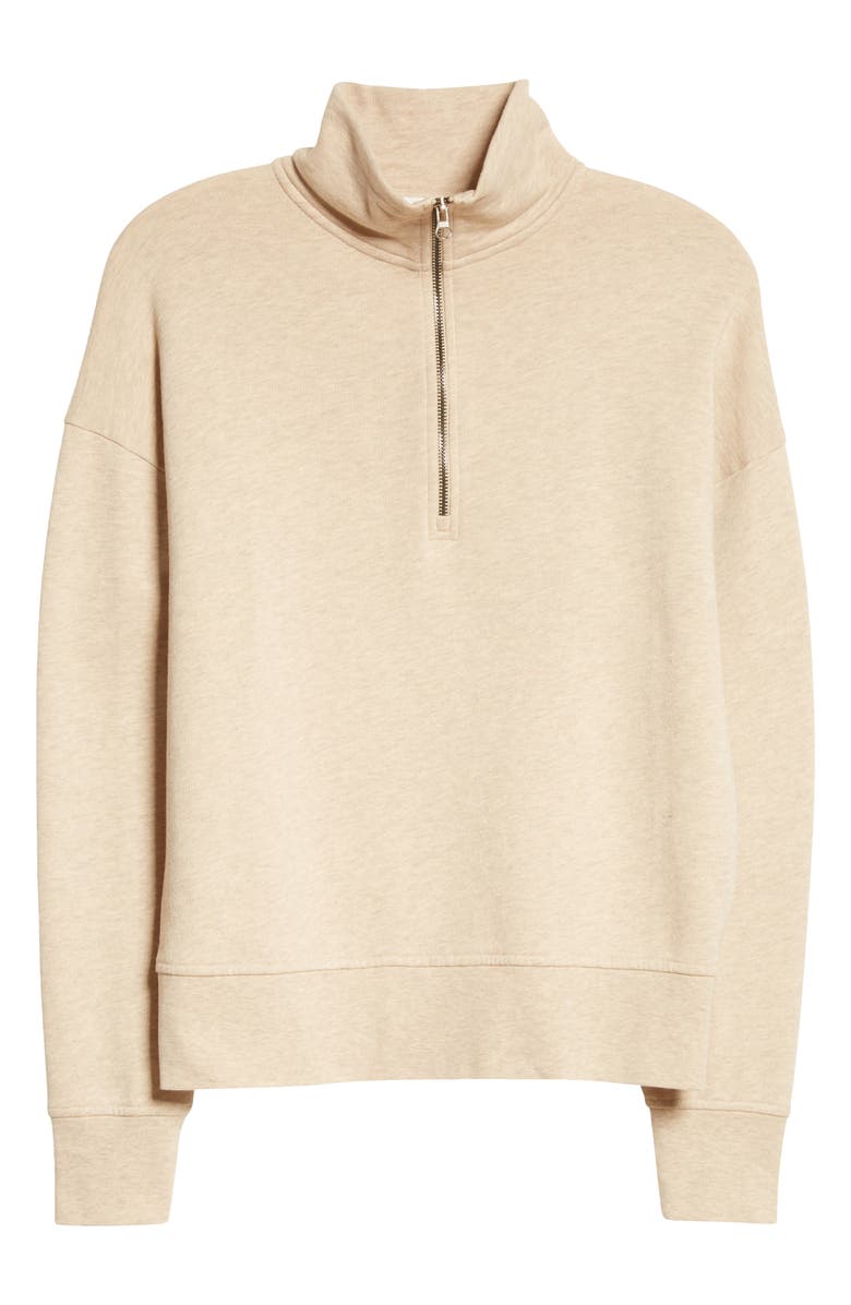 Vince Cotton Half-Zip Pullover, Alternate, color, 