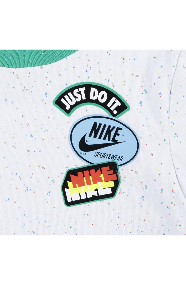 Nike Kids' Sportswear Jersey Graphic T-Shirt & French Terry Shorts Set, Alternate, color,