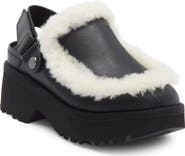 UGG® Esmee Genuine Shearling Trim Clog