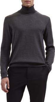 Bugatchi George Extrafine Merino Wool Turtleneck Sweater
