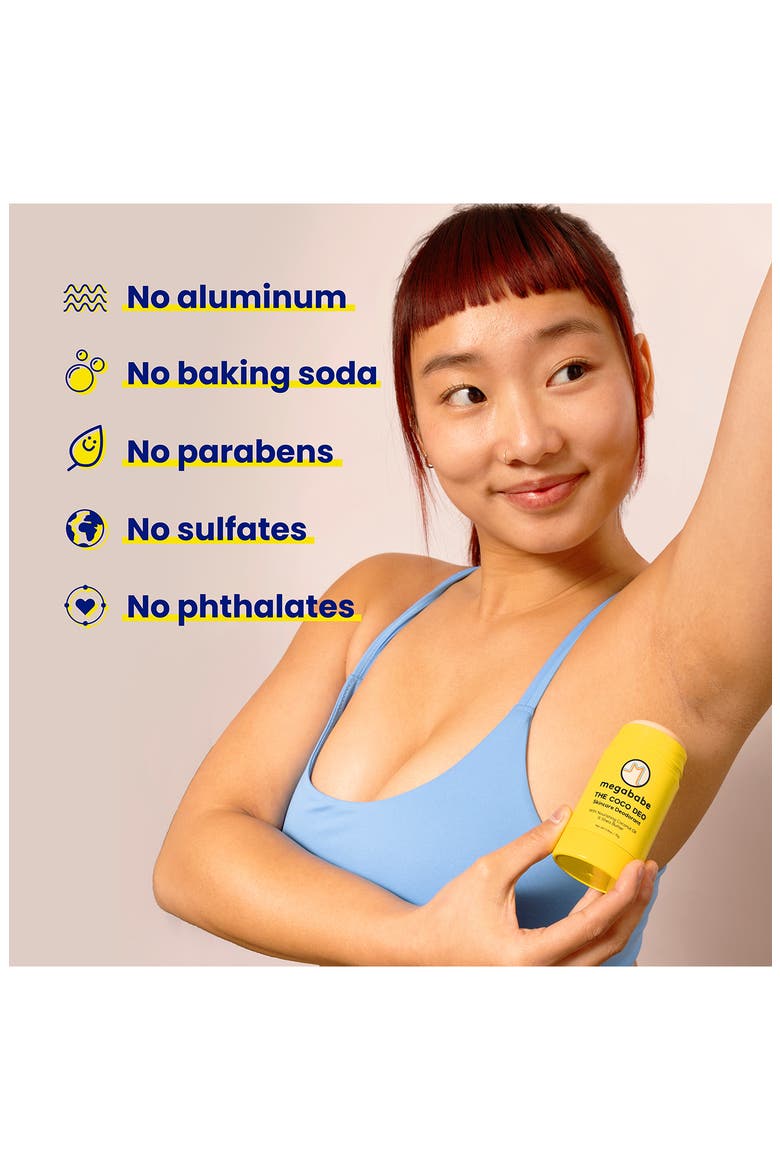 The Coco Deo Skin Care Deodorant, Alternate, color, NO COLOR