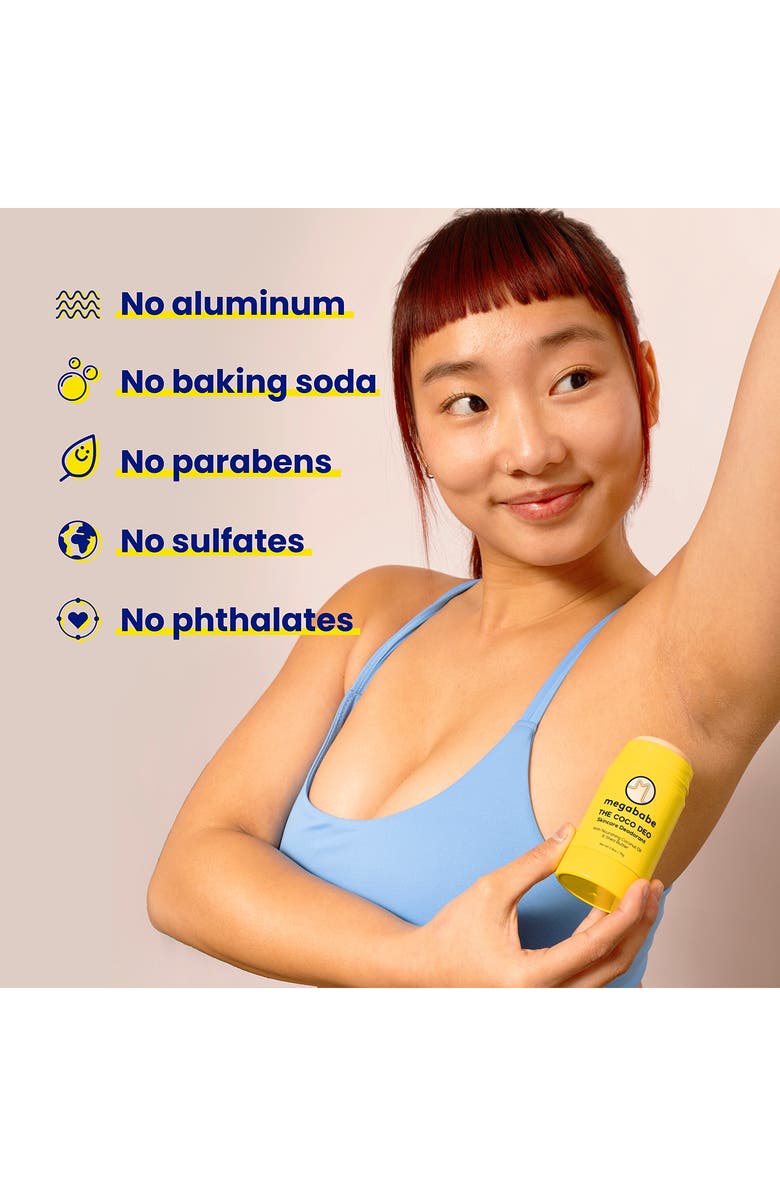 Megababe The Coco Deo Skin Care Deodorant, Alternate, color, 