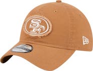 New Era Men's New Era Brown San Francisco 49ers Stamp 9TWENTY Adjustable Hat