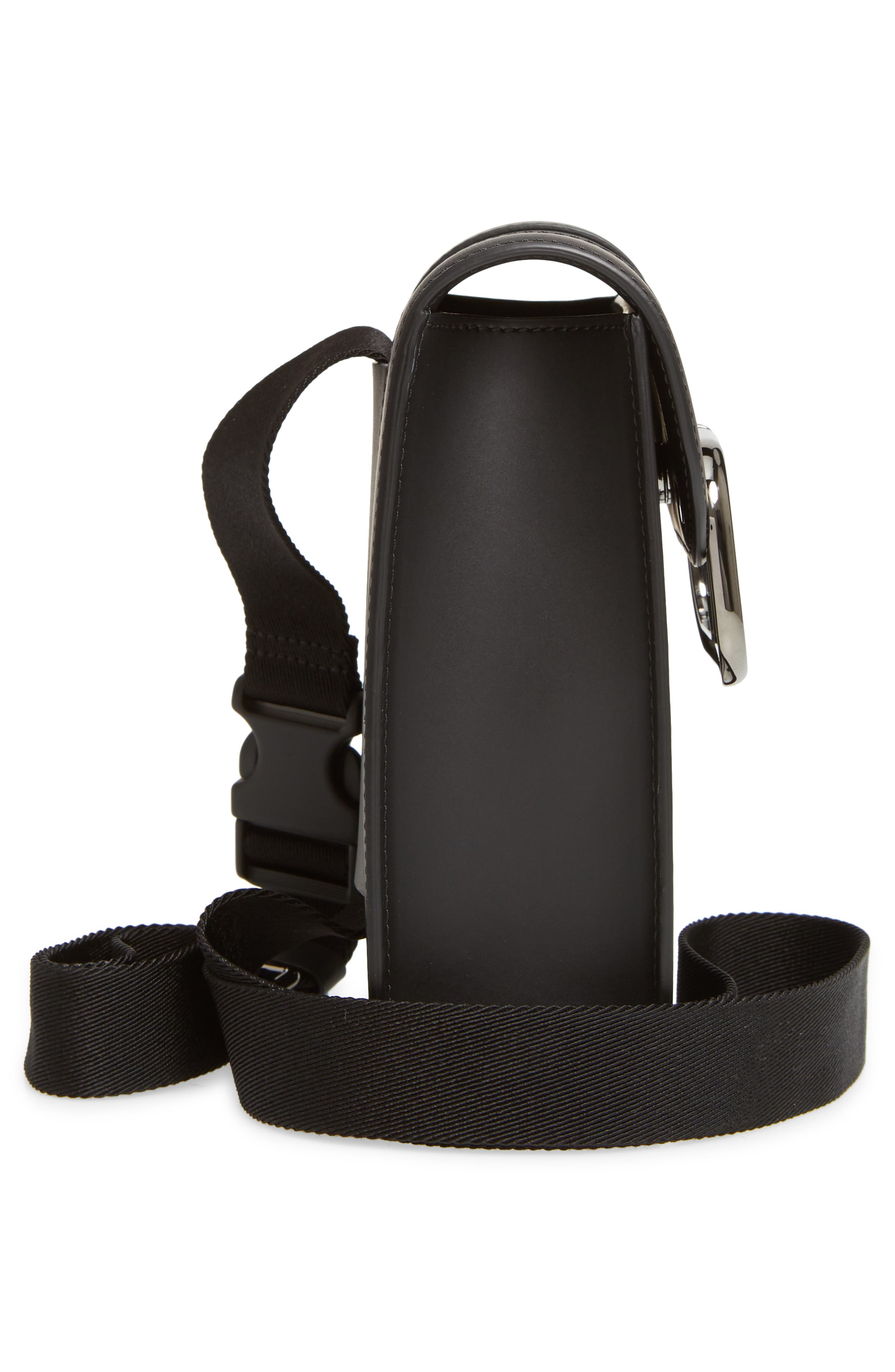 Valentino Garavani Valentino Small VLOGO Leather Crossbody Bag, Alternate, color, 