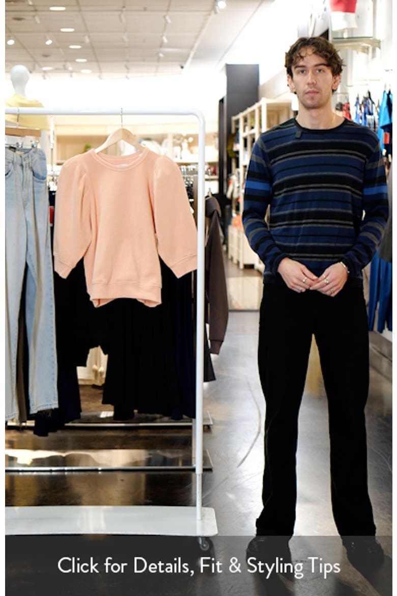 Puff Sleeve Cotton Blend Top video