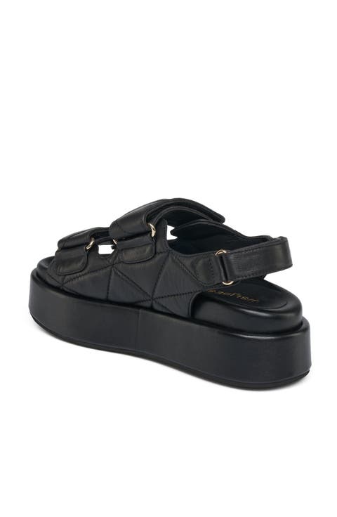 Yolanda Leather Slingback Sandal