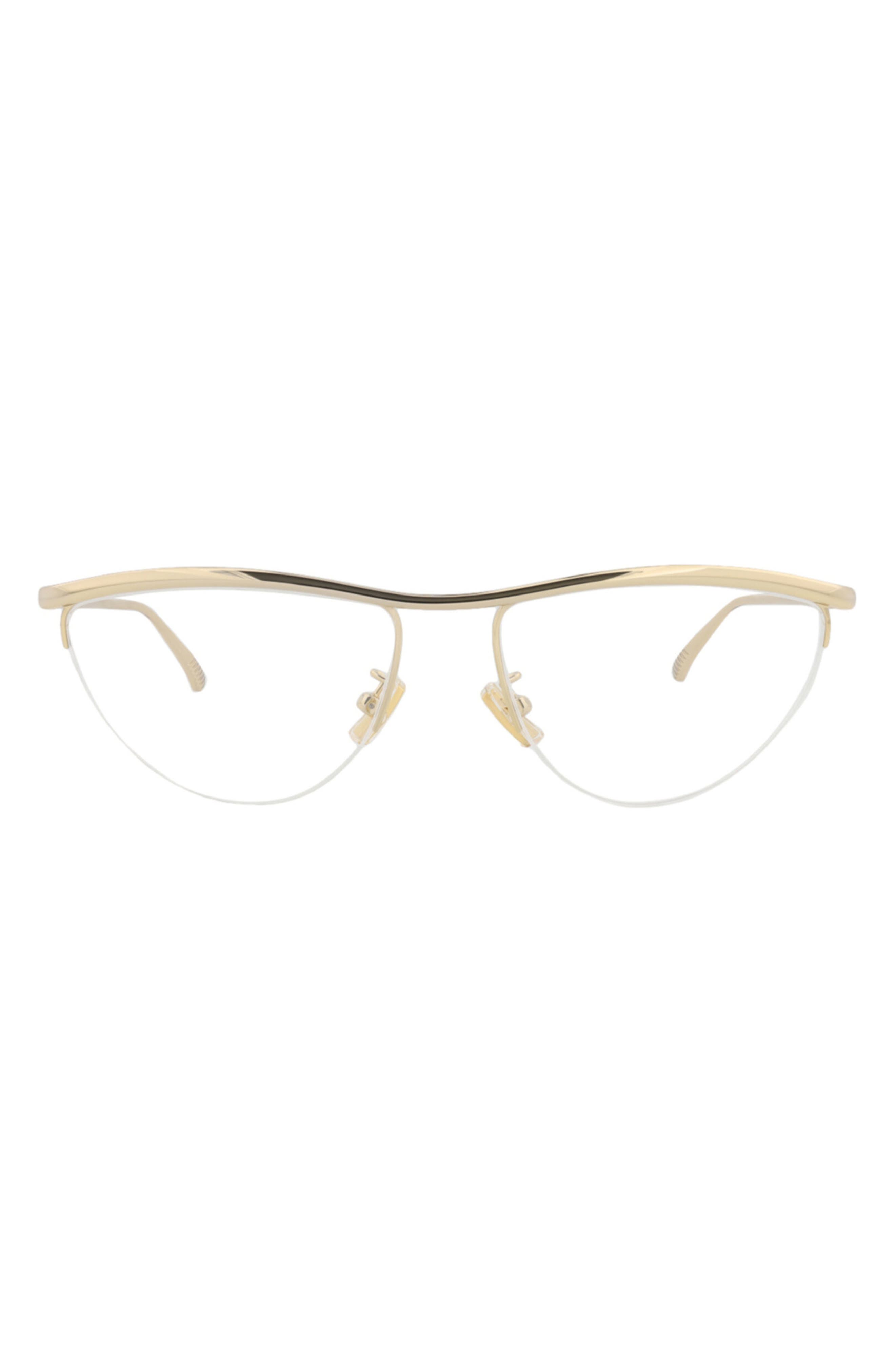 Bottega Veneta 56mm Novelty Square Optical Glasses