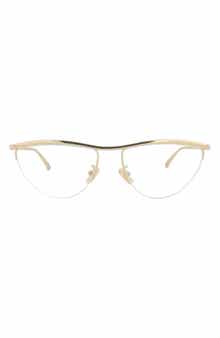 Bottega Veneta 56mm Novelty Square Optical Glasses
