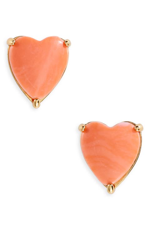 Ashford Heart Stud Earrings