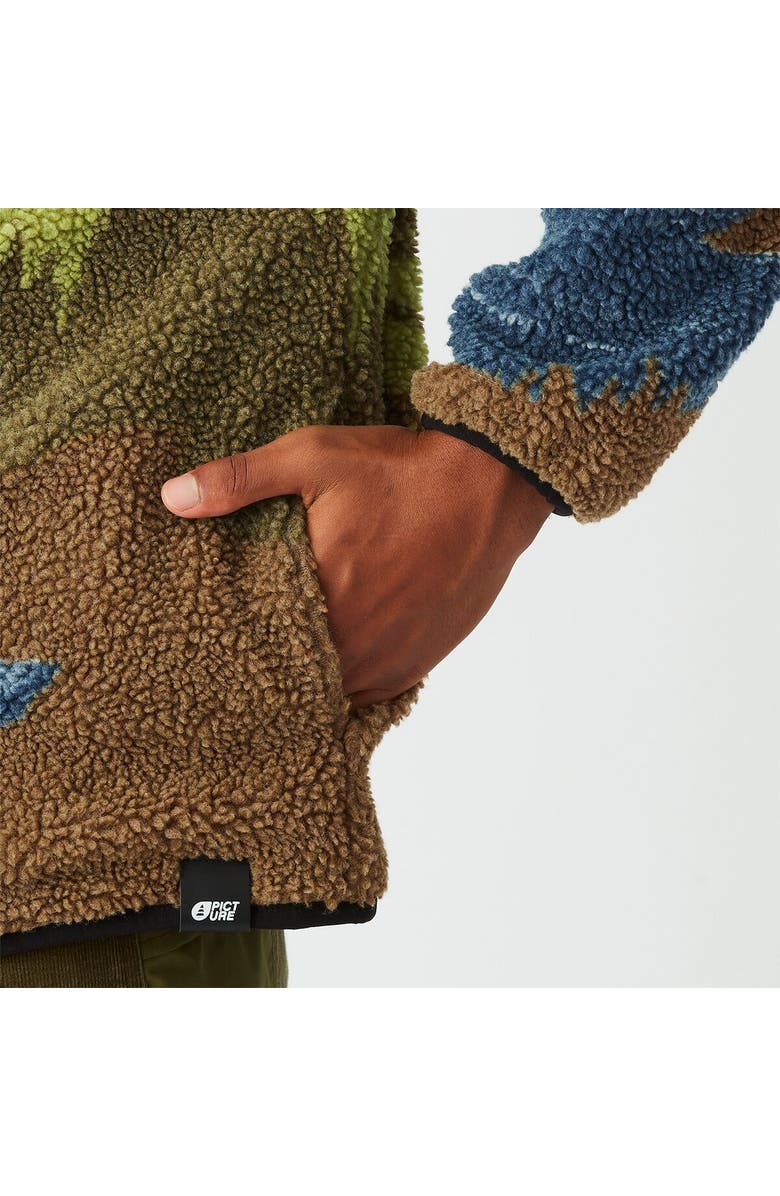 Picture Organic Hafdals Zip Fleece - Men's, Alternate, color, Cloudy Landscape