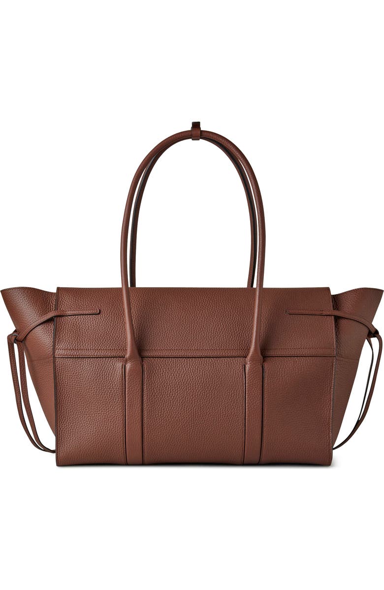 Mulberry Large Soft Bayswater Leather Satchel, Alternate, color, Bright Oak