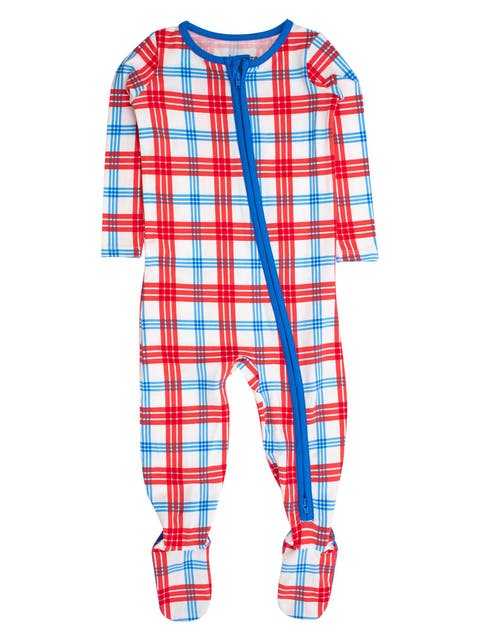 Modal Blend One Piece Footie Pajamas
