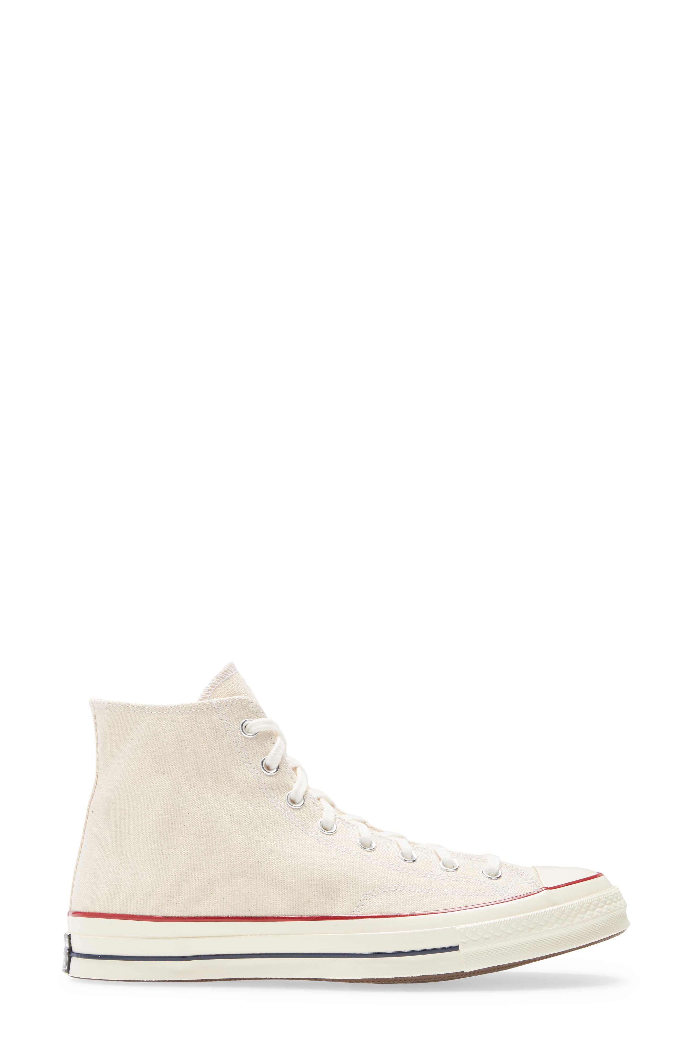 Converse Chuck Taylor<sup>®</sup> All Star<sup>®</sup> 70 High Top Sneaker, Alternate, color, Parchment/Garnet/Egret